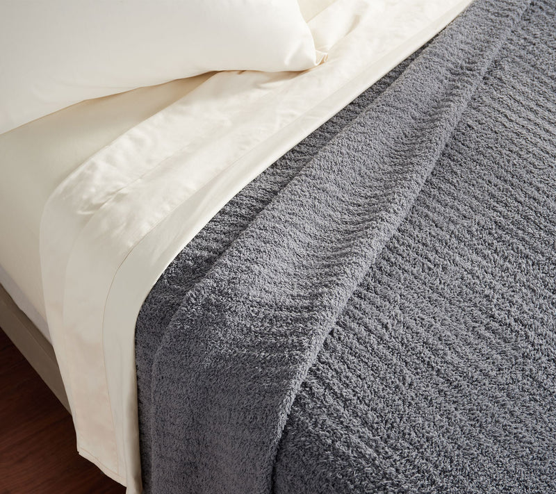Barefoot Dreams Inc. CozyChic Ribbed Bed Blanket King — View 3