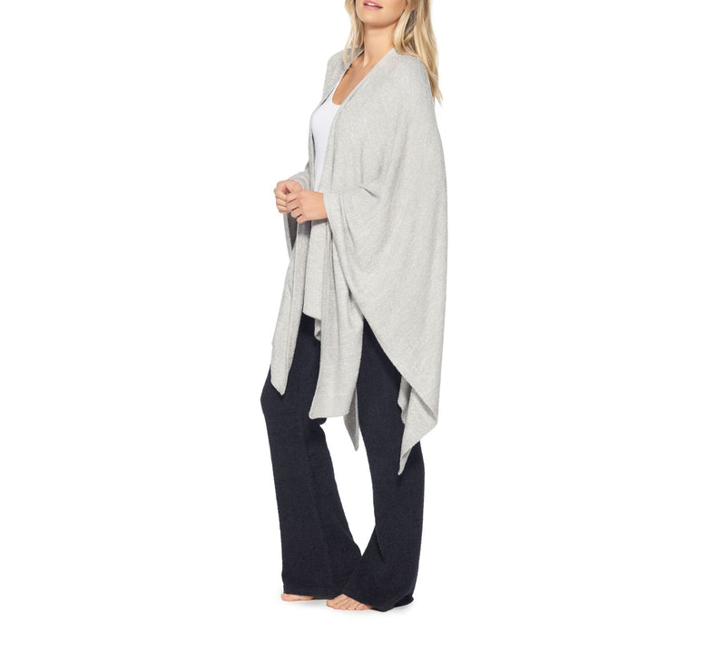 Barefoot Dreams CozyChic Lite Heathered Weekend Wrap — View 9