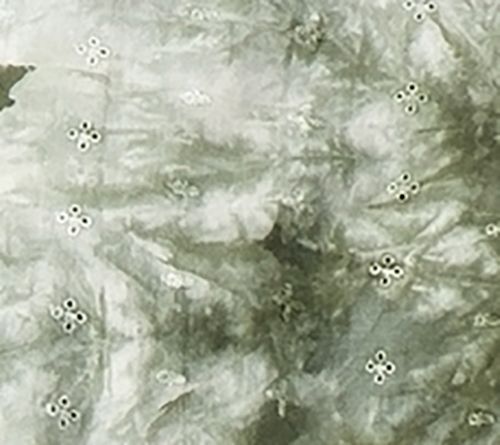 Candace Cameron Bure Tie-Dye Embroidered Blouse — View 7