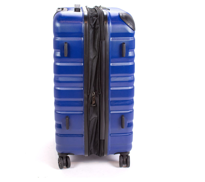 American Flyer Mina 3-Piece Hardside Luggage Se- Blue — View 8