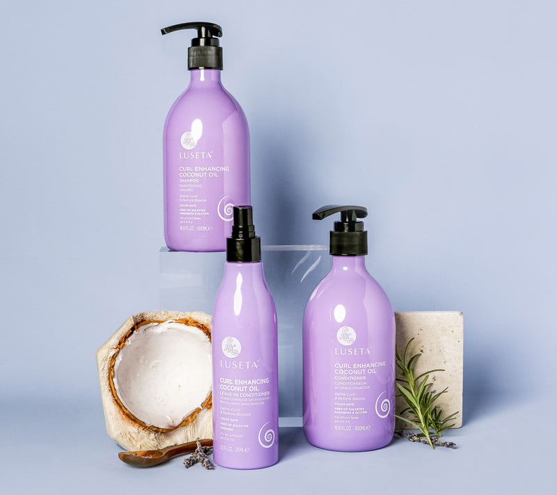 Luseta Curl Enhancing Shampoo Conditioner & Leave In — View 2