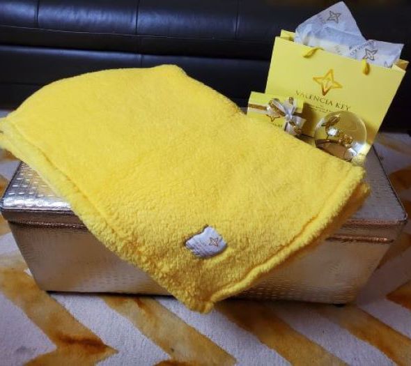 Valencia Key Hug of Light Blanket — View 4