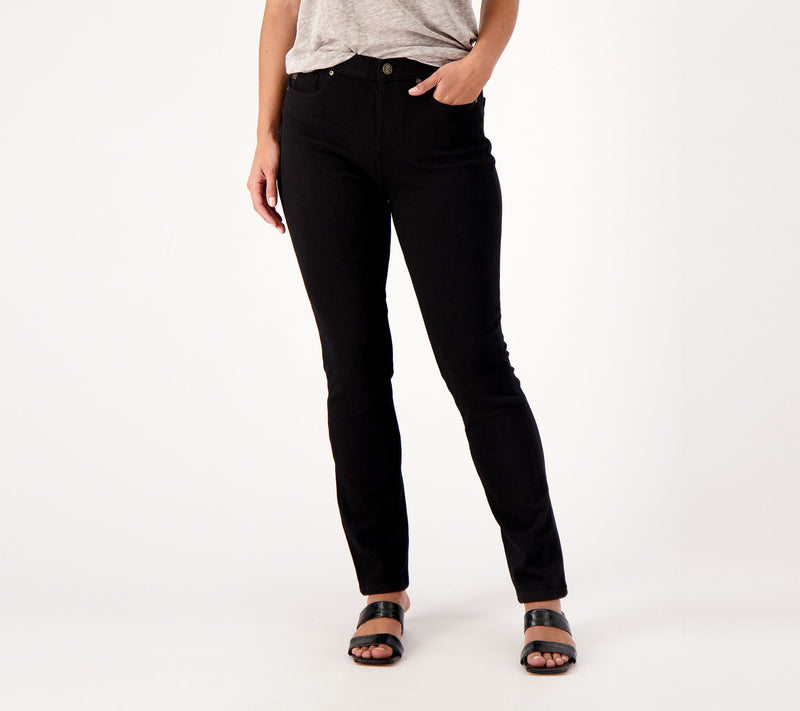 Belle by Kim Gravel Tall Flexibelle Rollabelle Jeans — View 5