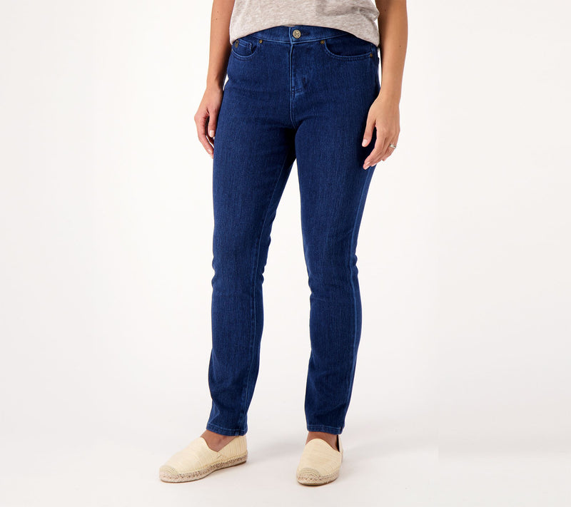 Belle by Kim Gravel Tall Flexibelle Rollabelle Jeans — View 11