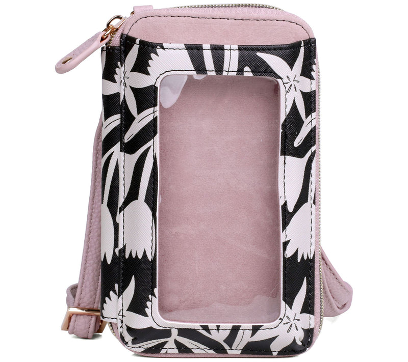 Julia Buxton RFID Everywhere Crossbody - Pebble — View 26