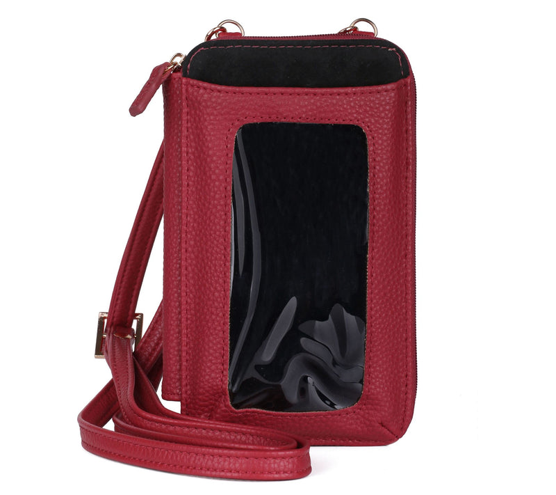 Julia Buxton RFID Everywhere Crossbody - Pebble — View 6