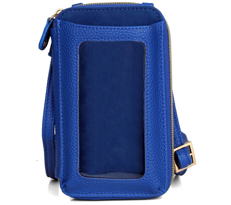 Julia Buxton RFID Everywhere Crossbody - Pebble — View 32
