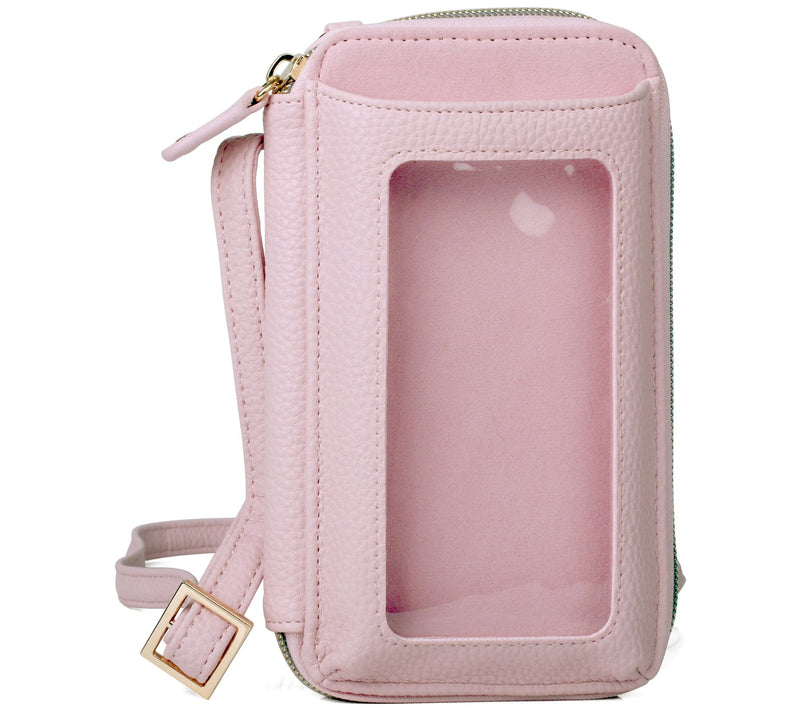 Julia Buxton RFID Everywhere Crossbody - Pebble — View 33