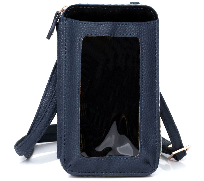 Julia Buxton RFID Everywhere Crossbody - Pebble — View 37