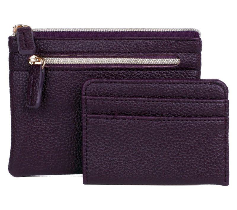 Julia Buxton Pebble RFID Pik-Me-Up Large ID Coin / Card Case — View 81