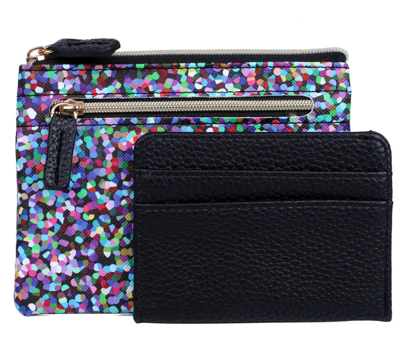 Julia Buxton Pebble RFID Pik-Me-Up Large ID Coin / Card Case — View 98