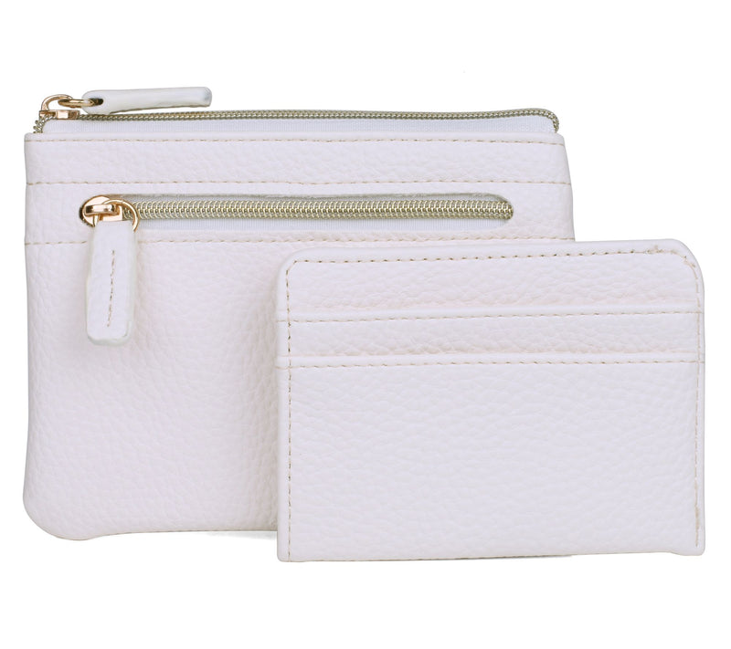 Julia Buxton Pebble RFID Pik-Me-Up Large ID Coin / Card Case — View 100