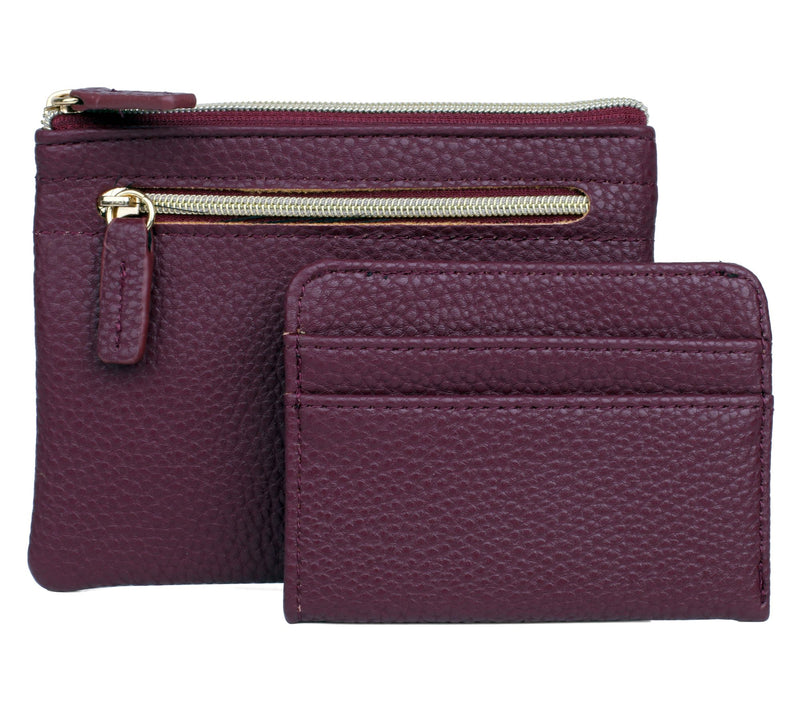 Julia Buxton Pebble RFID Pik-Me-Up Large ID Coin / Card Case — View 105