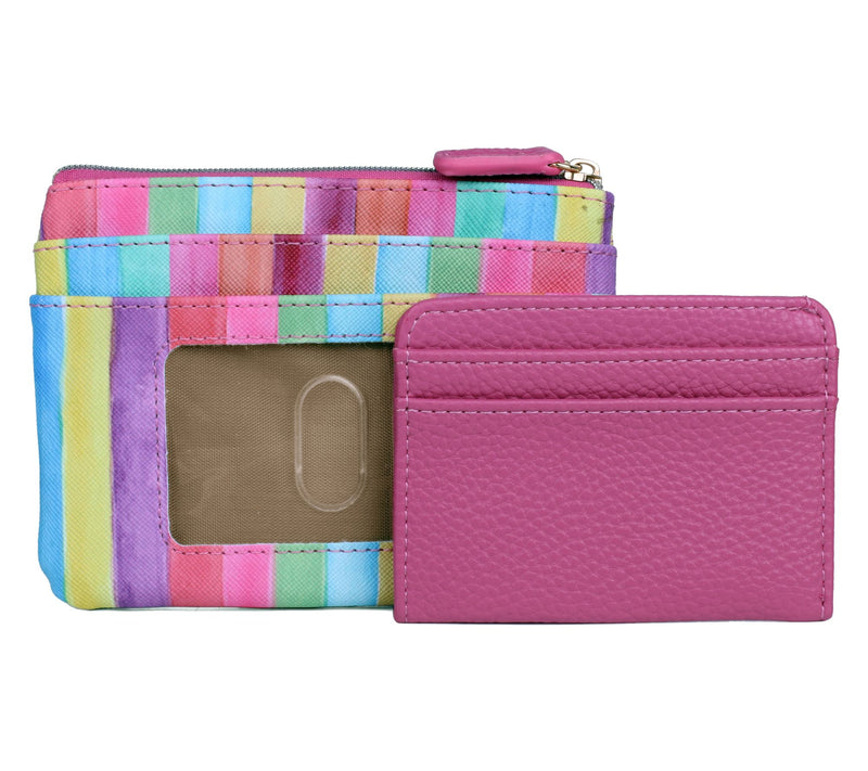 Julia Buxton Pebble RFID Pik-Me-Up Large ID Coin / Card Case — View 119