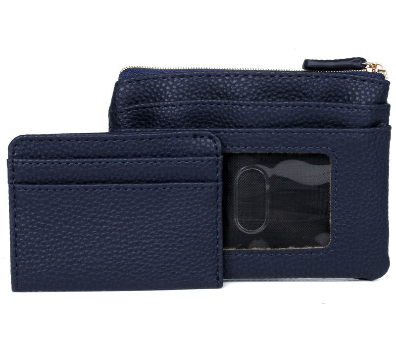 Julia Buxton Pebble RFID Pik-Me-Up Large ID Coin / Card Case — View 122