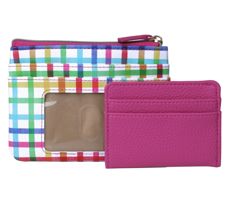 Julia Buxton Pebble RFID Pik-Me-Up Large ID Coin / Card Case — View 125