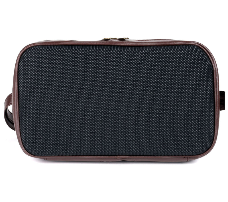 Dopp Men's Jumbo Leather Kit with Bonus Traveltems — View 10
