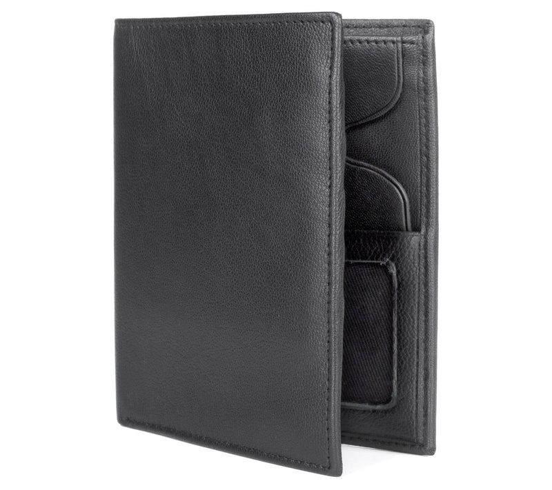 J.BUXTON Men's Emblem Credit Card Folio Wallet — View 4