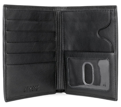J.BUXTON Men's Emblem Credit Card Folio Wallet