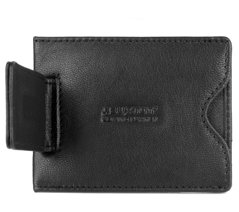 J.BUXTON Emblem Front Pocket Magnetic Money Cli — View 4