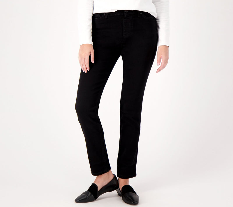 Denim & Co. Canyon Retreat Regular Easy Stretch Denim Jean — View 11