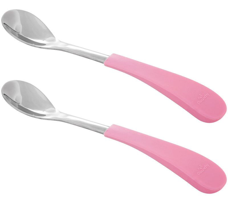 Avanchy Stainless Steel Infant Spoons - 2 Pack — View 9
