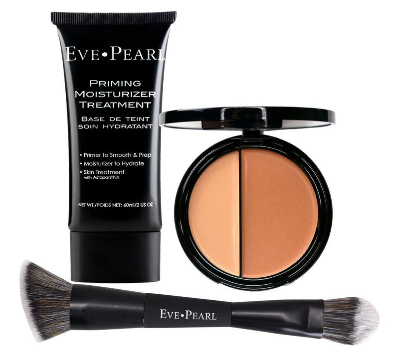 EVE PEARL 3-pc Priming Moisturizer, Dual Foundation & Brush — View 7