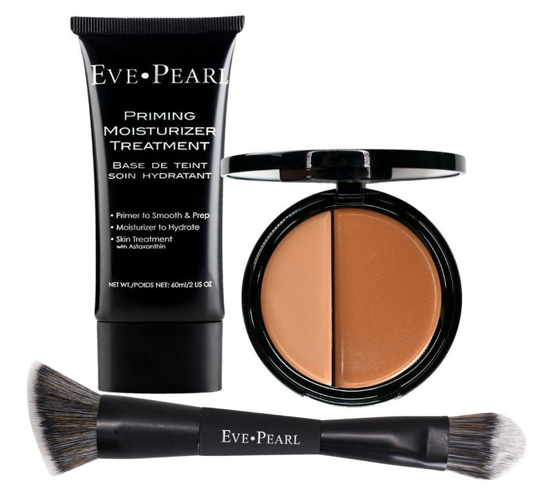 EVE PEARL 3-pc Priming Moisturizer, Dual Foundation & Brush — View 9