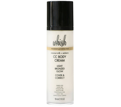 Whish Beauty Coconut Milk + Verbena CC Body Cream, 5 fl oz