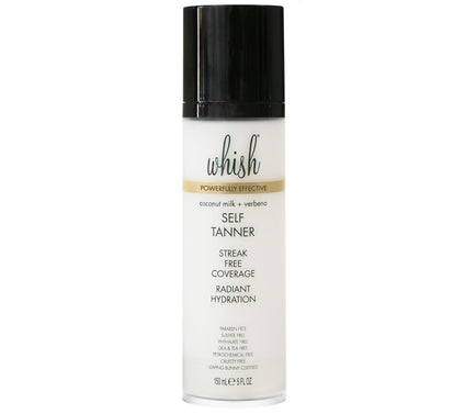 Whish Coconut Milk + Verbena Self Tanner Lotion, 5 fl oz