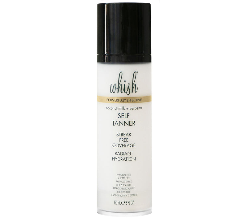 Whish Coconut Milk + Verbena Self Tanner Lotion, 5 fl oz — Main view