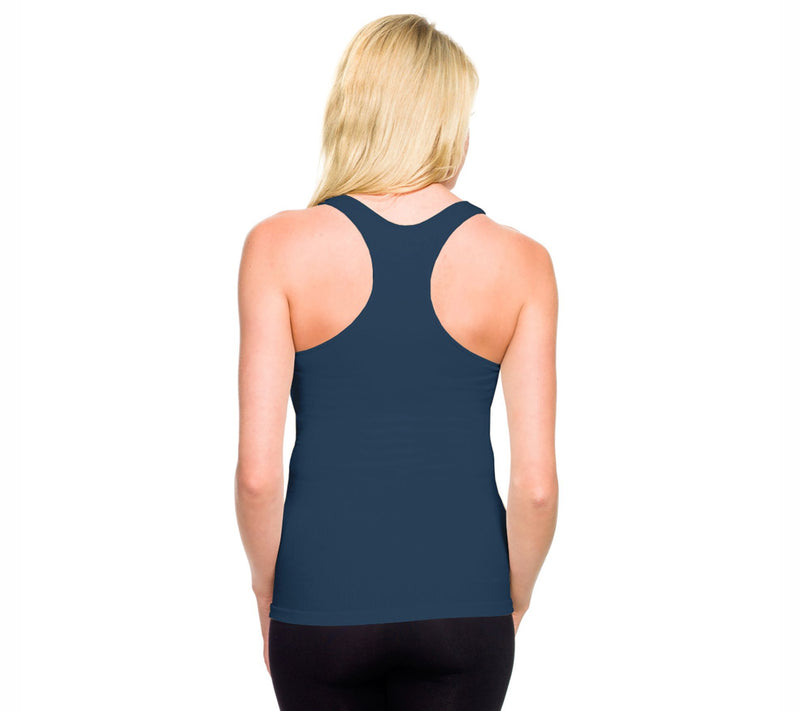 Skinnytees Ribbed Racerback Tank — View 15