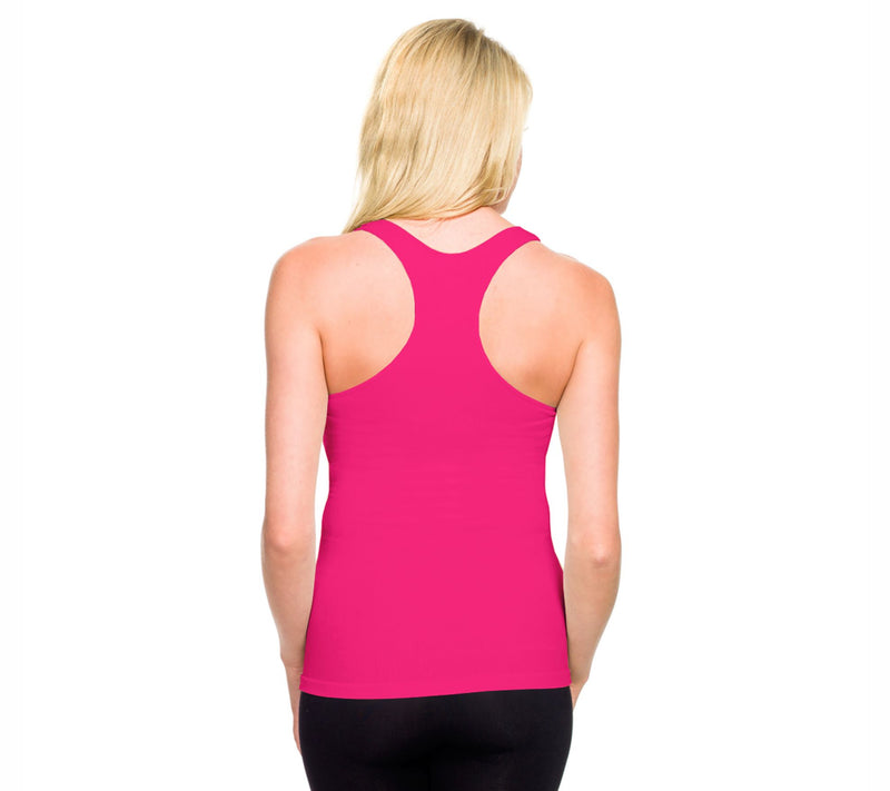 Skinnytees Ribbed Racerback Tank — View 19
