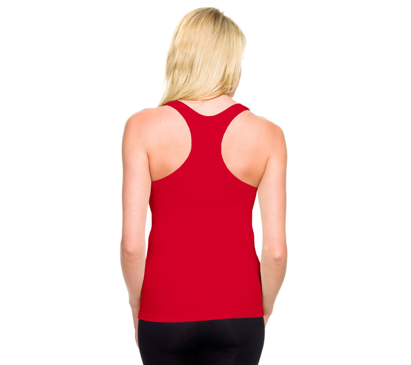 Skinnytees Ribbed Racerback Tank — View 39