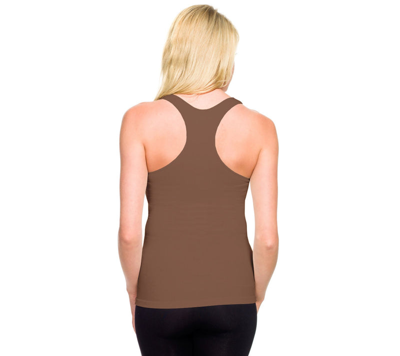 Skinnytees Ribbed Racerback Tank — View 47