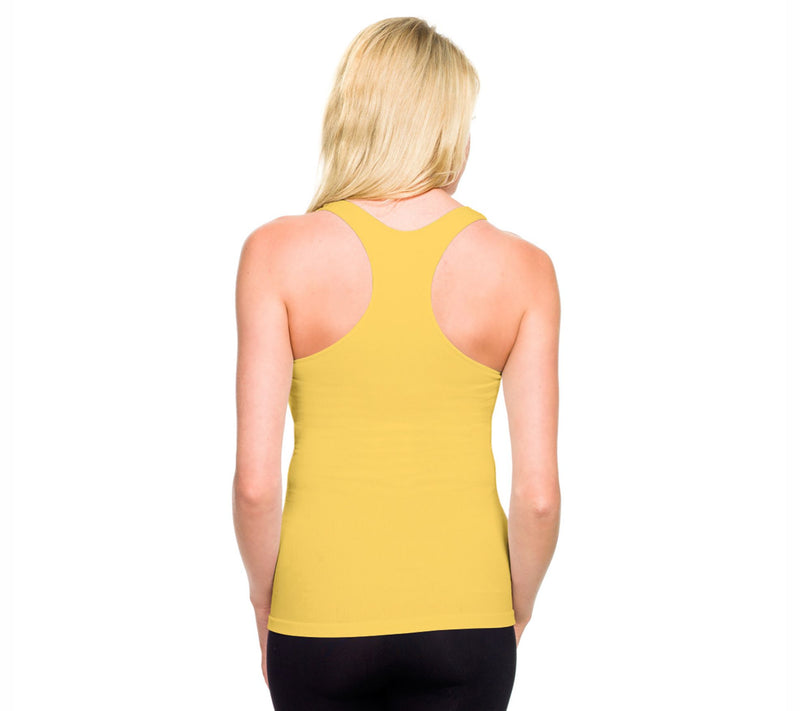 Skinnytees Ribbed Racerback Tank — View 7