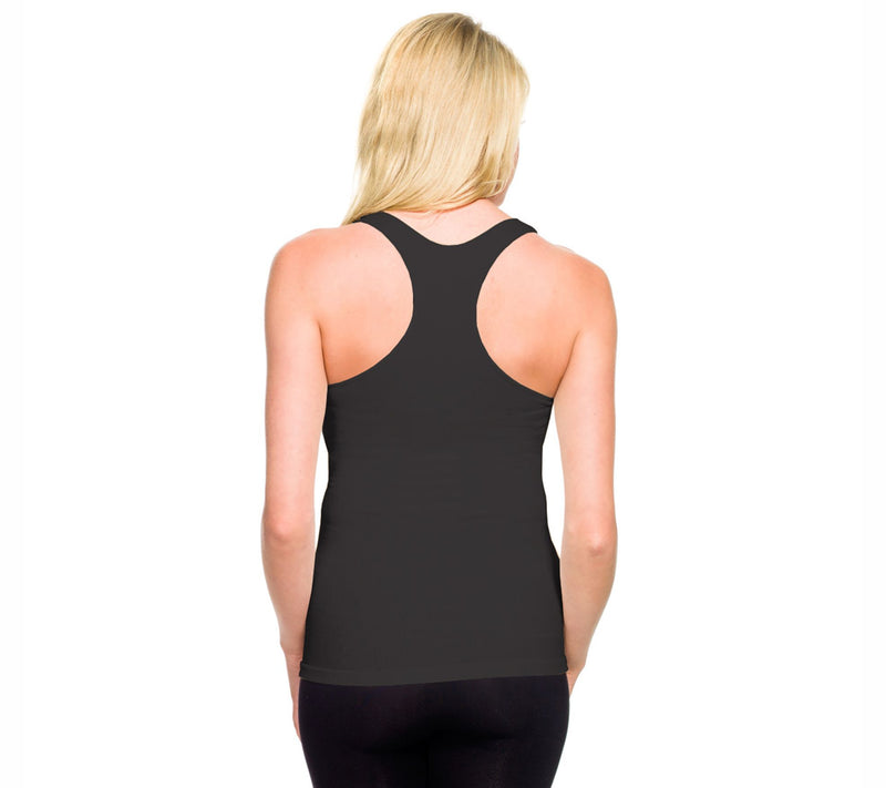 Skinnytees Ribbed Racerback Tank — View 13