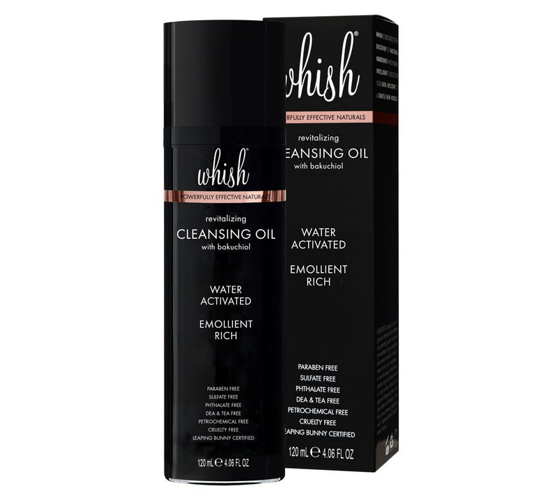 Whish Revitalizing Cleansing Oil with Bakuchiol, 4.0 fl oz — View 2