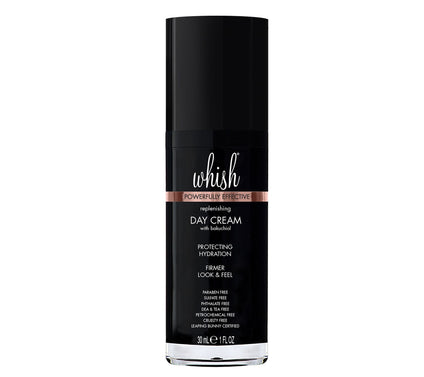 Whish Beauty Replenishing Day Cream with Bakuchiol, 1 fl oz