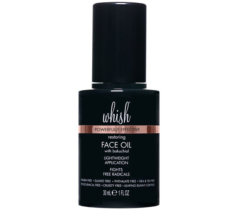 Whish Beauty Restoring Face Oil with Bakuchiol,1 fl oz — Main view