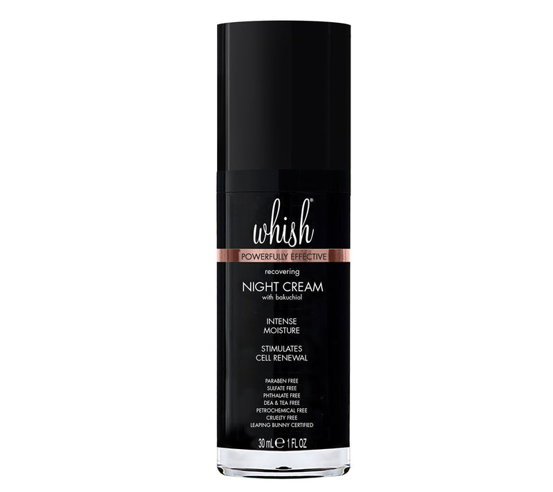 Whish Beauty Recovering Night Cream with Bakuchiol, 1 fl oz — Main view