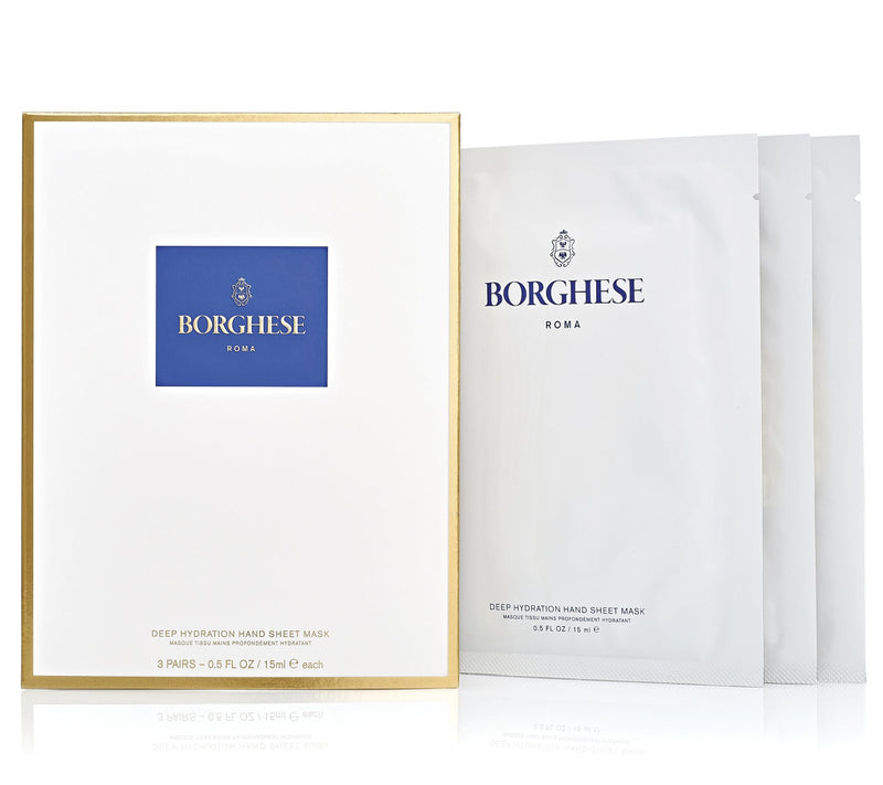 Borghese Deep Hydration Hand Sheet Masks, 3 Pairs — Main view