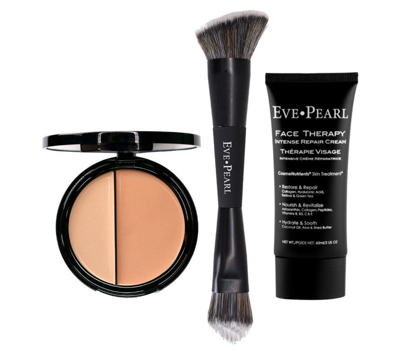 EVE PEARL Face Therapy Cream, Dual Foundation &Brush — View 5