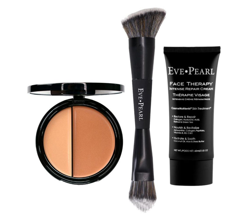 EVE PEARL Face Therapy Cream, Dual Foundation &Brush — View 7