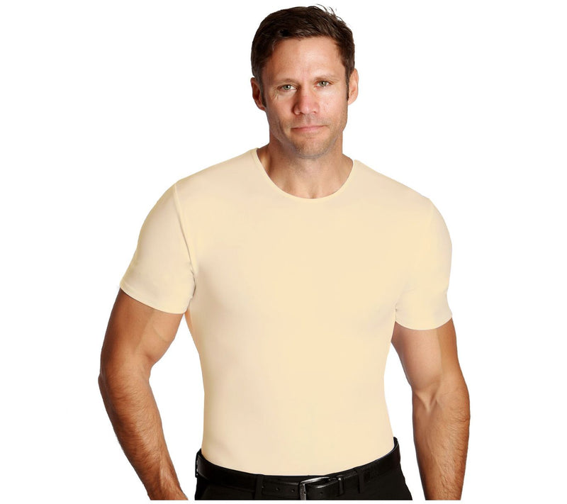 InstantFigure Men's Compression Short Sleeve Crew Neck Shirt — View 5