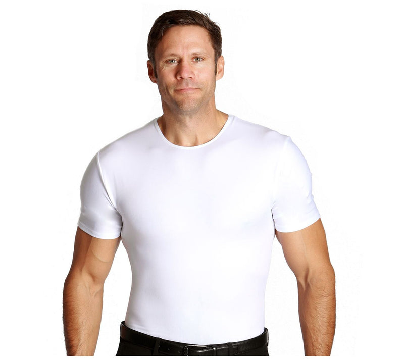 InstantFigure Men's Compression Short Sleeve Crew Neck Shirt — View 7