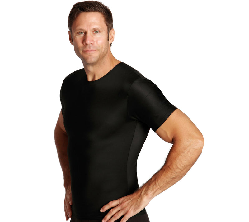 InstantFigure Men's Compression Short Sleeve Crew Neck Shirt — View 8