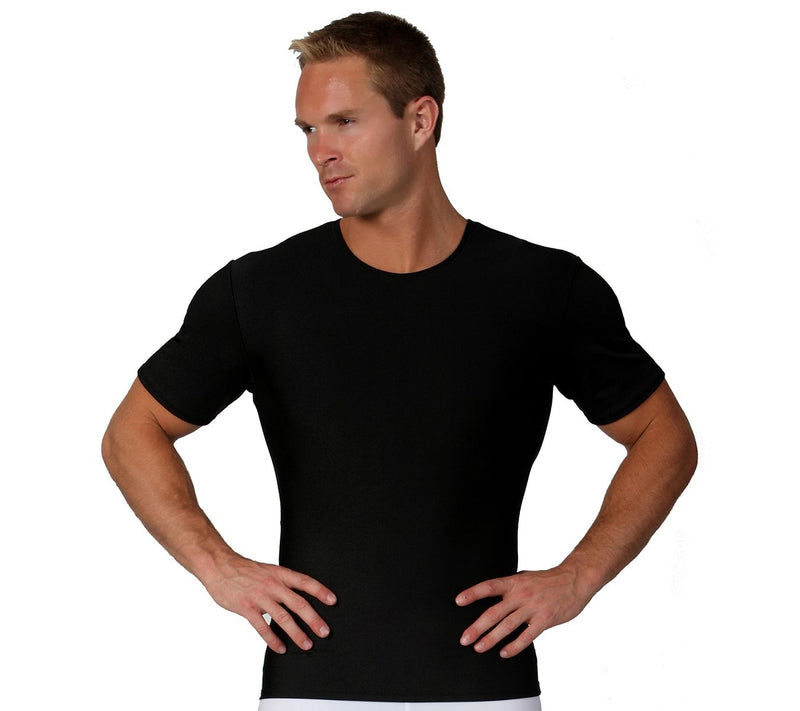 InstantFigure Men's Compression Side Zip Shortleeve Shirt — View 8