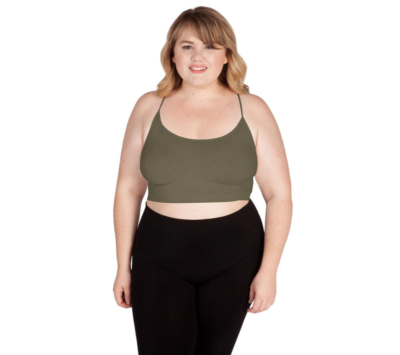 skinnytees Basic Plus Bralette — View 3