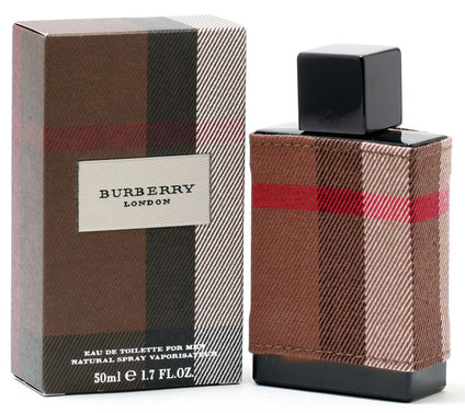Burberry London Men Eau de Toilette Spray- Cloth Bottle 1.7 o